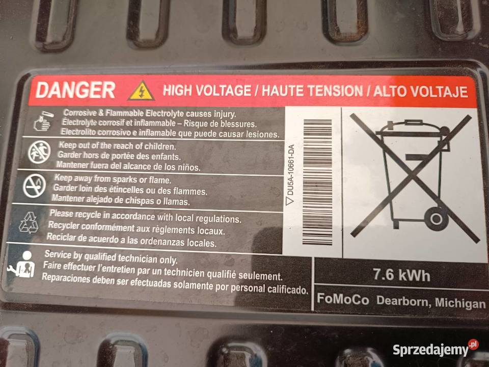 BATERIA HYBRYDA FORD MONDEO MK5 EG9810B759BC 20