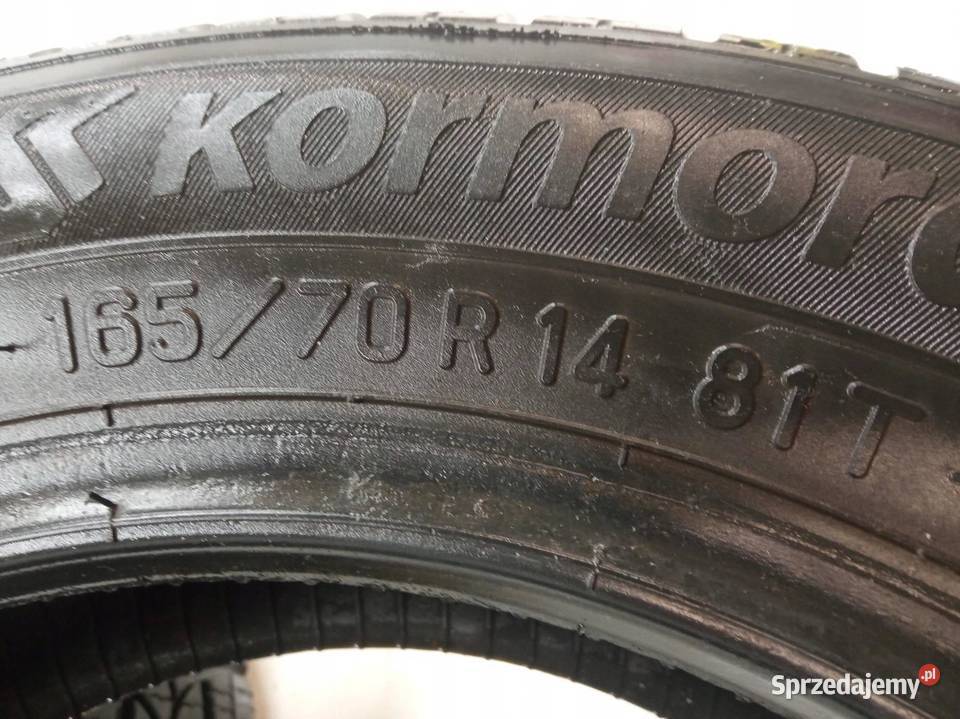 2x OPONA ZIMOWA KORMORAN SNOWPRO B2 16570R14 81T Samochodowe