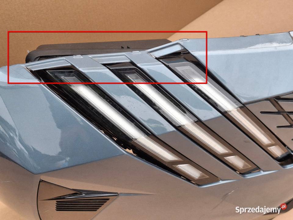 PEUGEOT 5008 III ZDERZAK PRZÓD PRZEDNI PDC LAMPY Bieleń