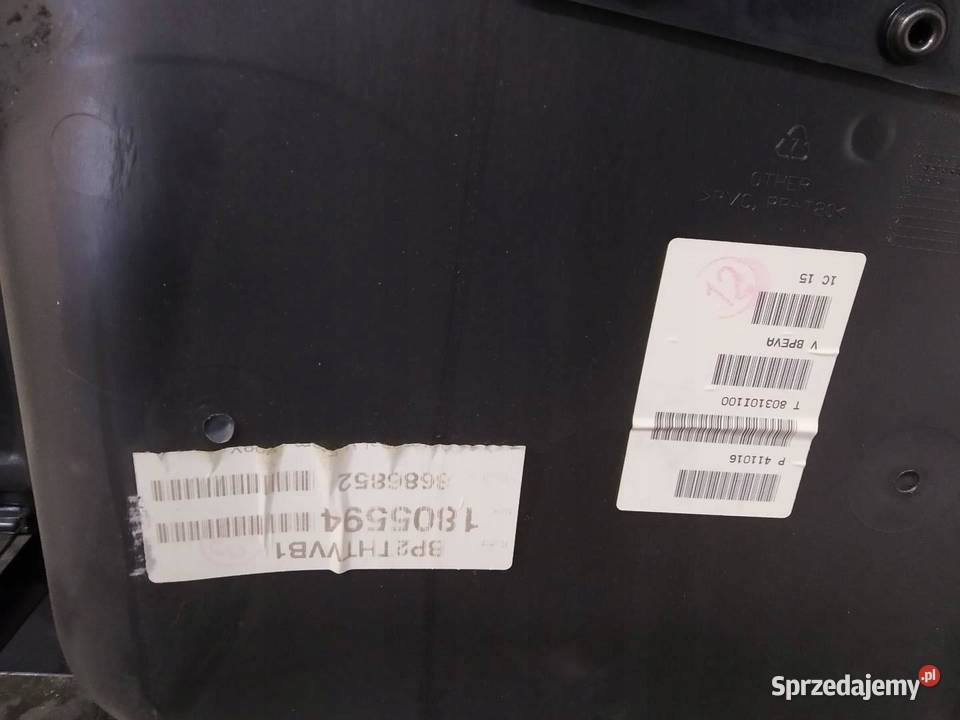 TAPICERKA BOCZEK LEWY PRZÓD KIEROWCY EU