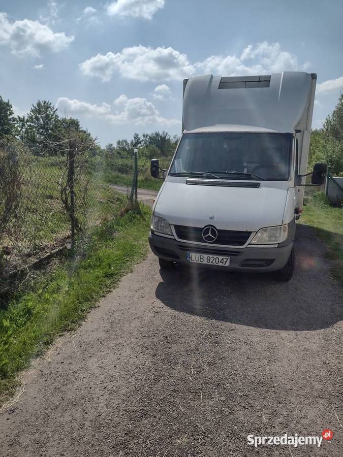 Mercedes sprinter 8 palet winda bliźniak Lublin