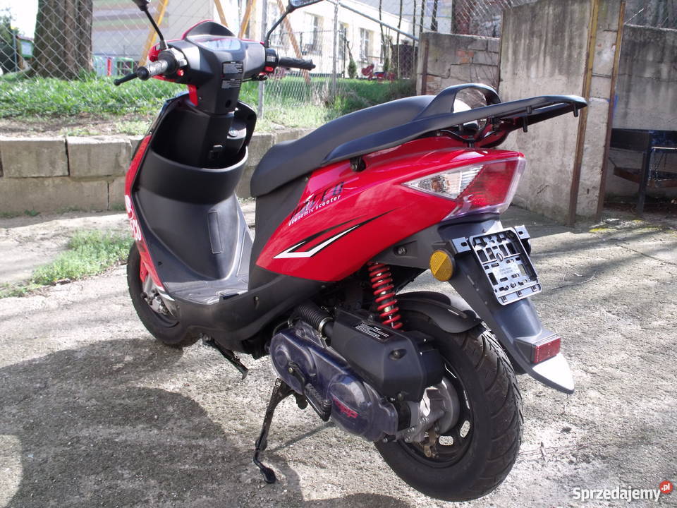 Okazja Skuter Zipp Parco 50 Eco nowy w używanego 20km Świebodzice sprzedam