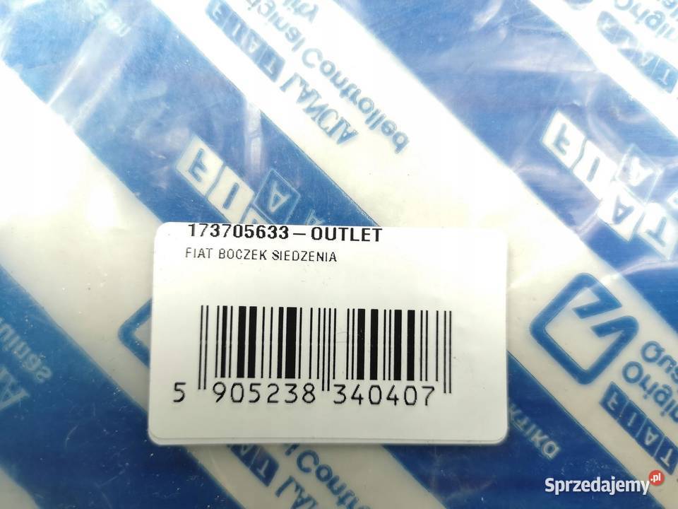BOCZEK SIEDZENIA LEWY PRZÓD FIAT BRAVO BRAVA ORI