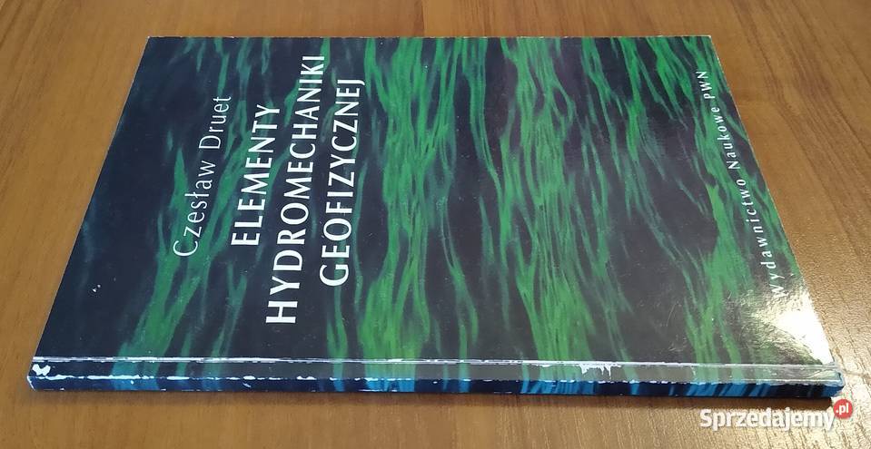 Elementy hydromechaniki geofizycznej Czesław Gdańsk sprzedam