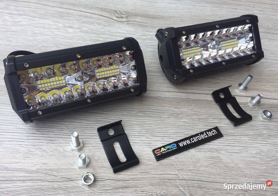 Lampa robocza halogen 72W 1224V dalekosiężna LED mazowieckie Pomiechówek