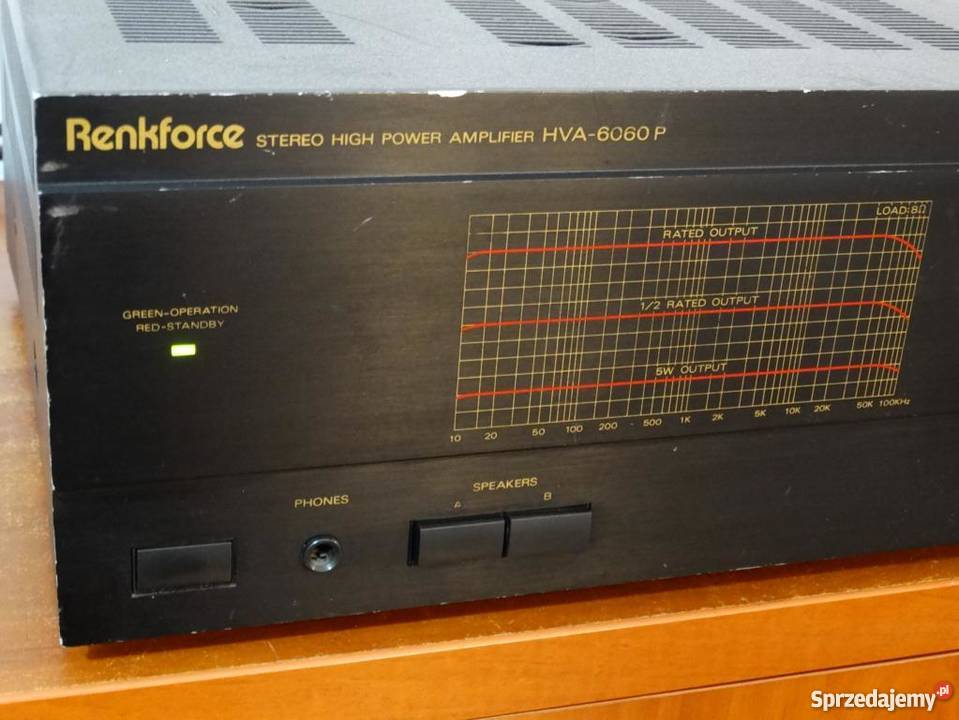 Wzmacniacz Renkforce HVA6060P 480 wat WYSYŁKA Jasło