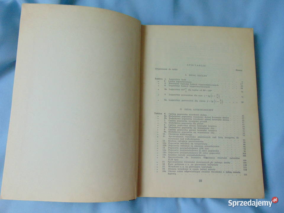 Tablice nawigacyjne TN62 sprzedam