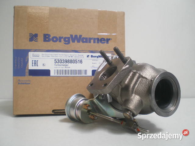 Nowa turbosprężarka BorgWarner KKK 53039880516 Części maszyn i innych pojazdów