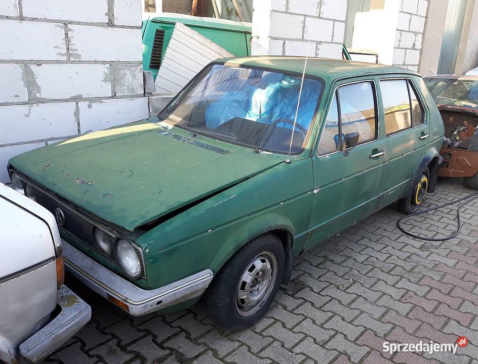 VW Golf I z 1980r Diesel do renowacji 54KM Gołaszyn