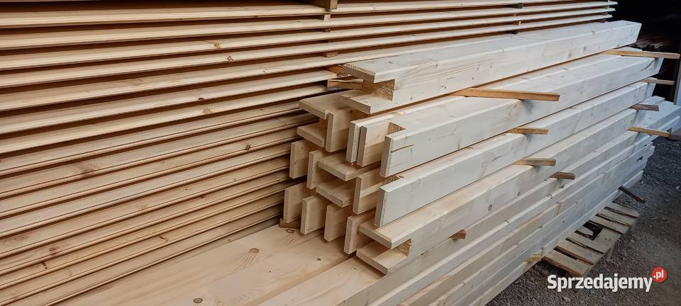 słupy 12x12 klejone drewno konstrukcyjne Błotnica Strzelecka