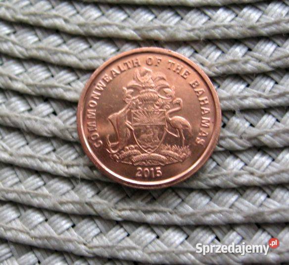 Bahama 1 Cent 2015r Ładna Kalisz sprzedam