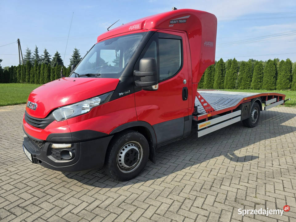 Iveco Daily 35S18 30D Salon Polska Autolaweta światła przeciwmgłowe