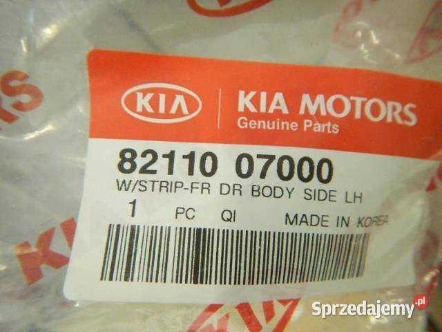 USZCZELKA SZYBY LEWY PRZÓD KIA PICANTO 08 NOWA