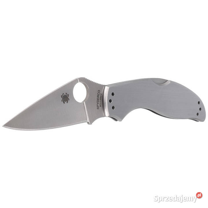 Nóż składany Spyderco UpTern Stainless Plain Warszawa
