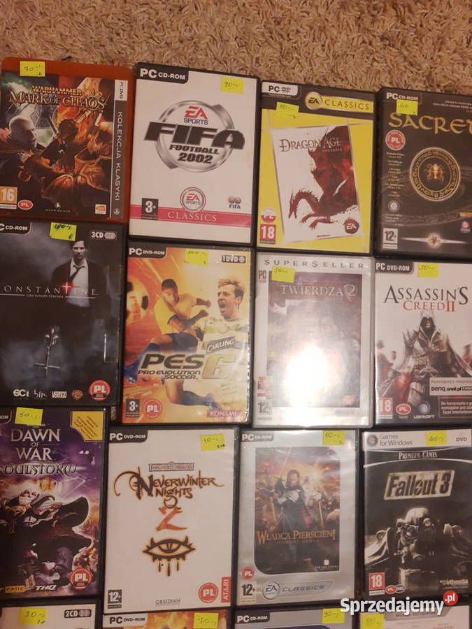 Gry PCDVDROM Kampinos sprzedam