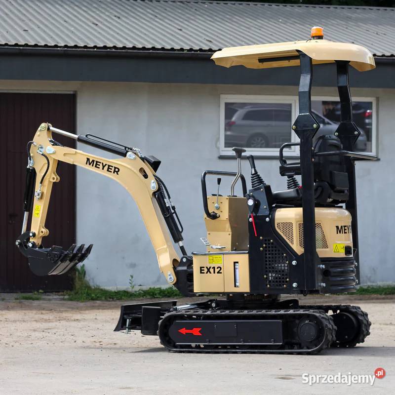 NOWA Minikoparka Meyer EX12 Yanmar JOYSTICK małopolskie Nowy Wiśnicz