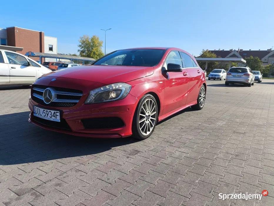 MercedesBenz A180 W176 16 122 AMG Line Rok produkcji 2013 Wrocław