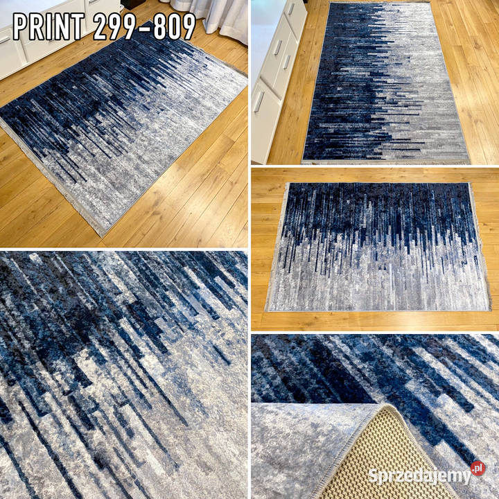 NOWOCZESNY DYWAN 130X190 PRINT 299809 CIENKI
