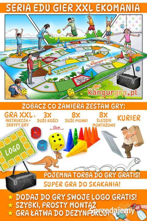gry planszowe XXL pomoce dydaktyczne dzieci