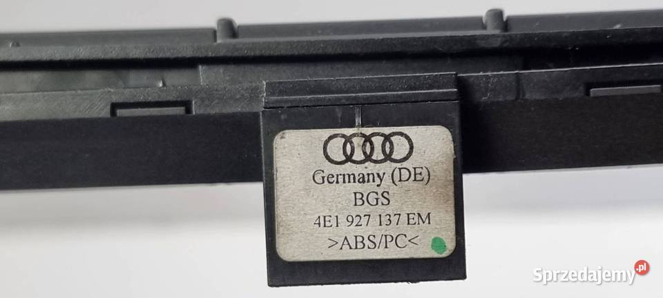 PRZYCISK AUDI S8 D3 4E1927137EM Lipno