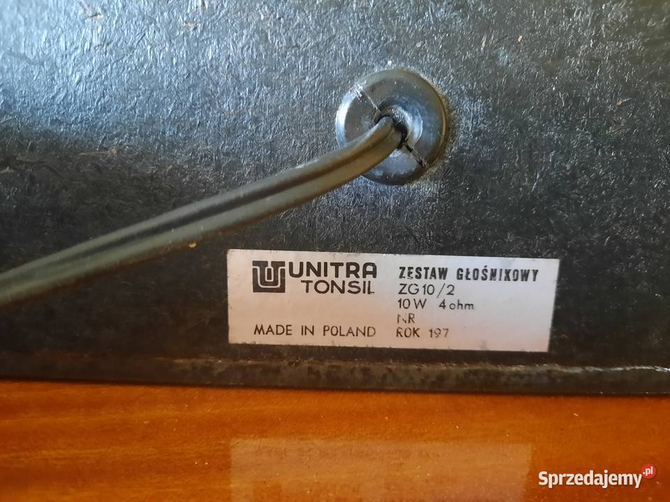 Kolumny Unitra Tonsil ZG 102