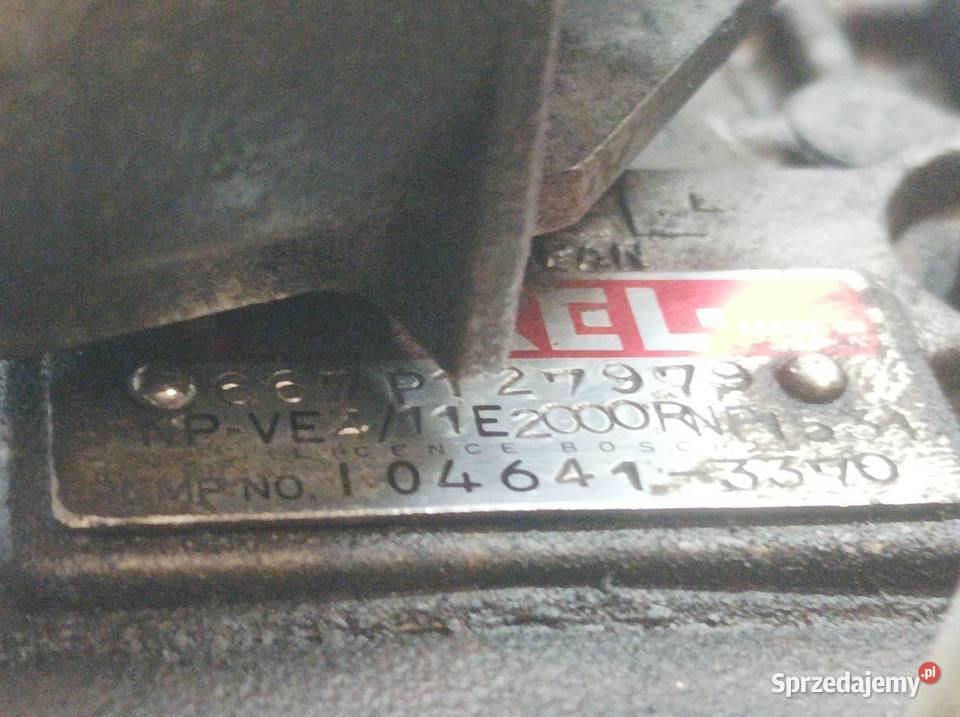 POMPA WTRYSKOWA 667P127979 28 TD Mitsubishi