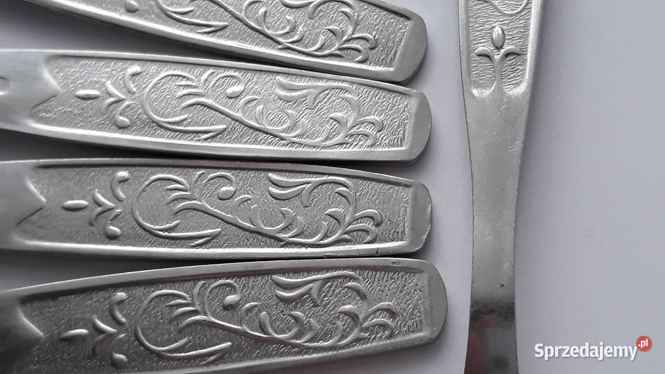 Widelce obiadowe PNĄCZA Gerlach sztućce PRL Dąbrowa Górnicza sprzedam