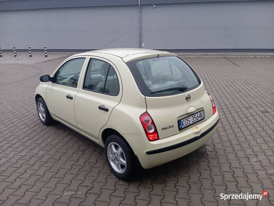 Nissan Micra K12 12Benz65 Klima200506194 Salon benzyna Bulowice