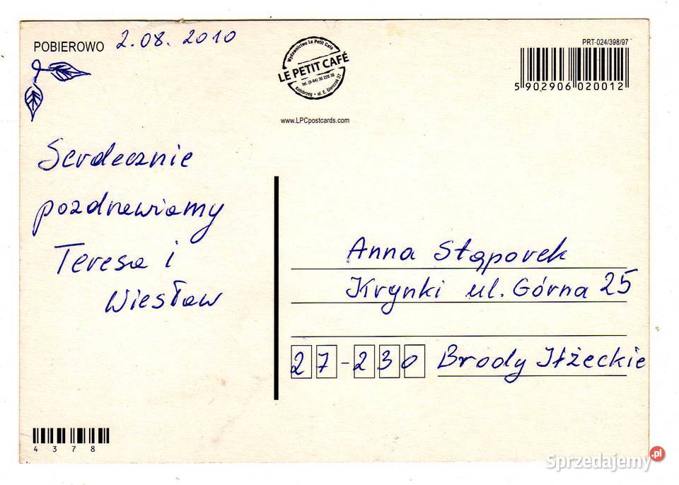 POBIEROWO POCZTÓWKA Krynki