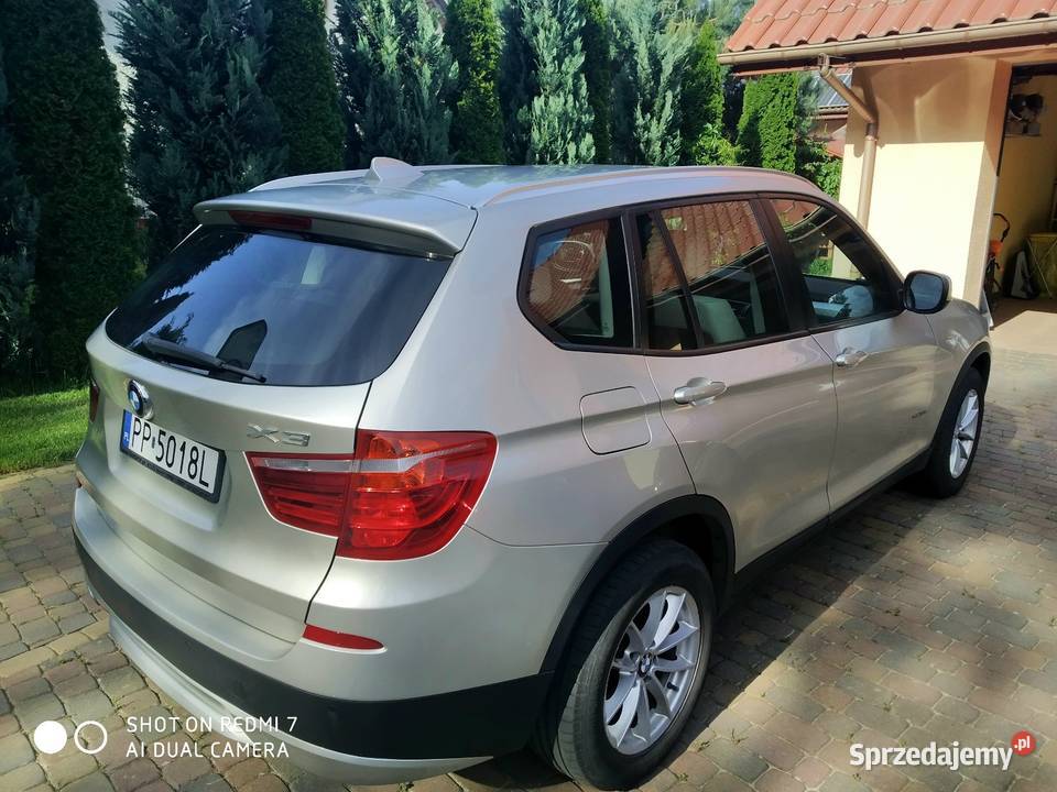 BMW X3 4x4 automat salon Polska pierwsza Piła