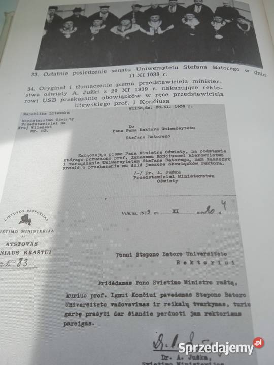 LITWA A SPRAWY POLSKIE 19391940 Rok wydania 1985 Bydgoszcz sprzedam