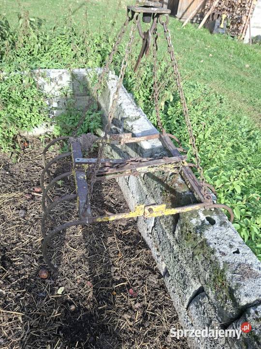 Ładowacz obornika żuraw