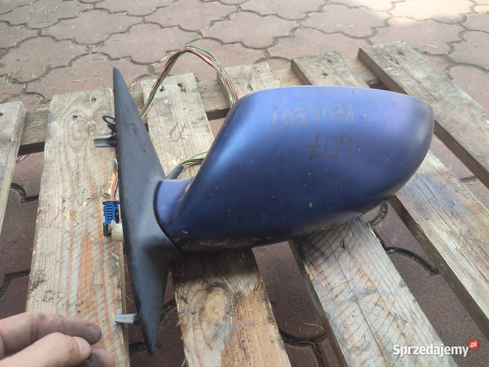 Peugeot 607 lusterko lewe 10 pin Przytyk