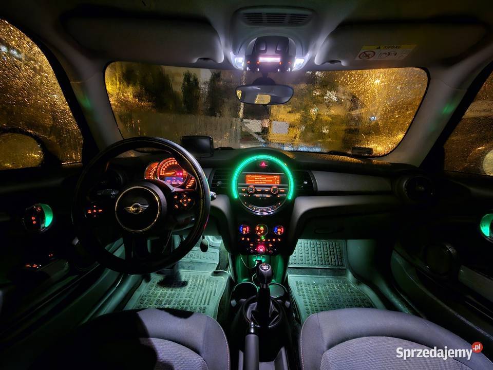MINI ONE Cooper Cheese 12 TURBO 2016 welurowa tapicerka łódzkie Łódź