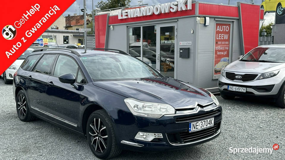 Citroen C5 Benzyna Zarejestrowany Ubezpieczony isofix Elbląg