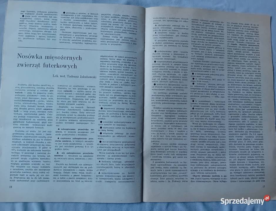Hodowca Drobnego Inwentarza 12 1983 r Antyki, Sztuka, Kolekcje wielkopolskie Koźminek