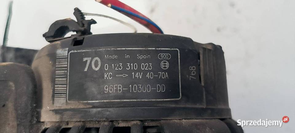 ALTERNATOR FORD FIESTA MK4 LIFT 0123310023 osobowe Lipno sprzedam