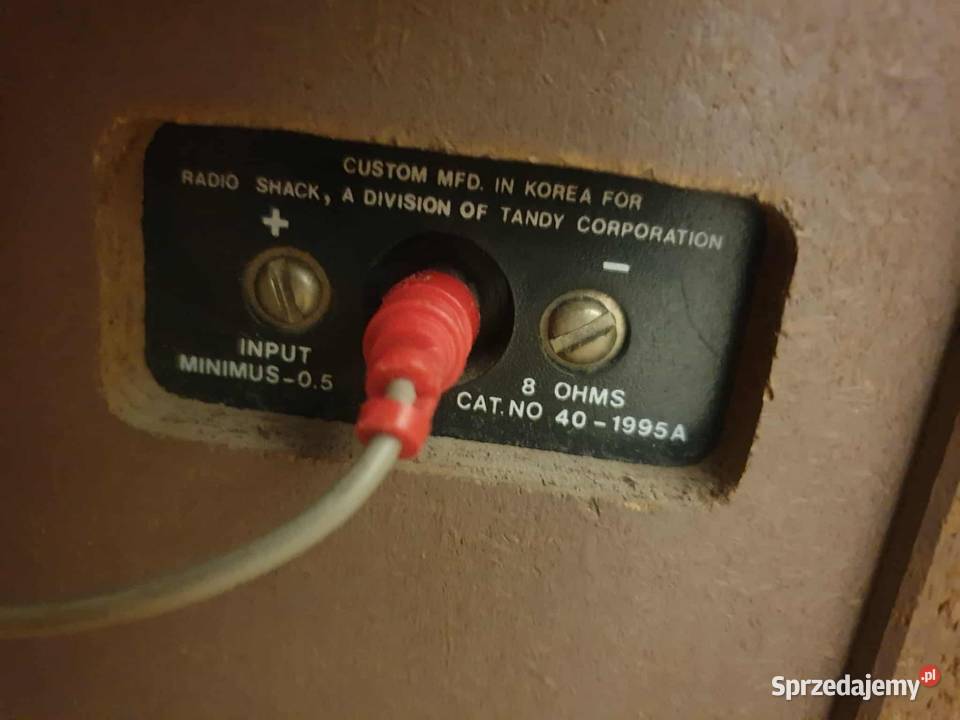 Realistic mini wieża z kolumnami vintage Leżajsk sprzedam