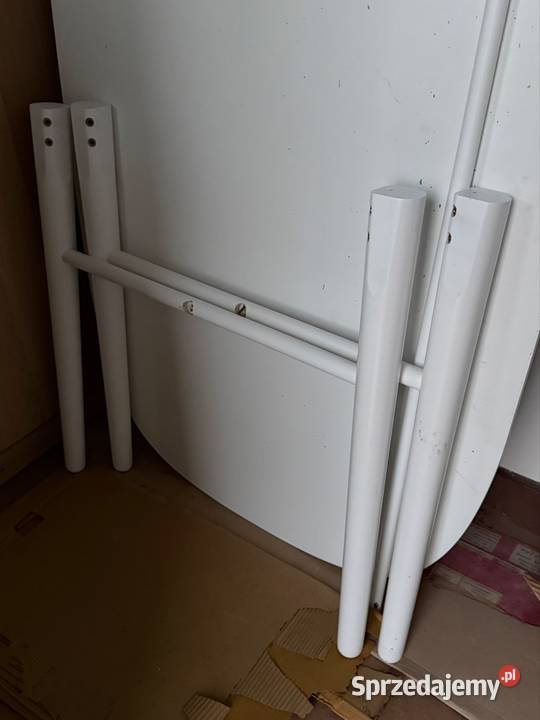 Duży stół owalny Ikea biały Stoły Meble Wyszków