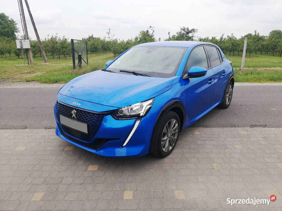 Peugeot e208 Bogata wersja zadbany kamery 360 wielofunkcyjna kierownica Sompolno