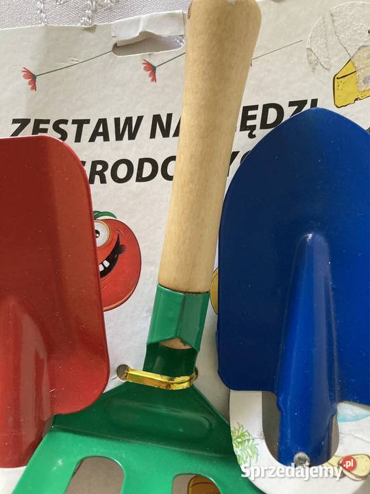Zestaw mini narzędzi ogrodowych dzieci zabawy Czerwionka-Leszczyny