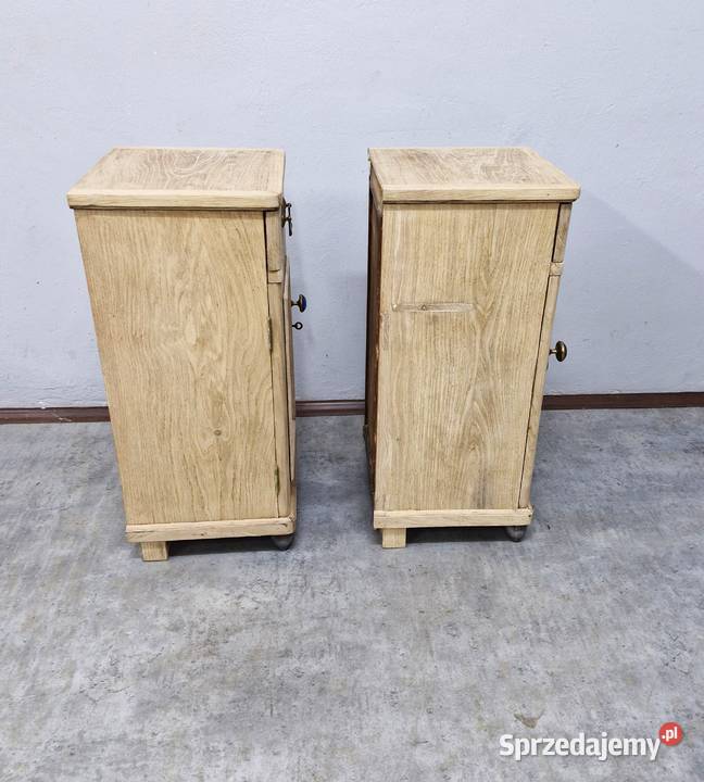 Dębowe Szafki Nocne Szafka Nocna AntykiMarki mazowieckie Marki sprzedam