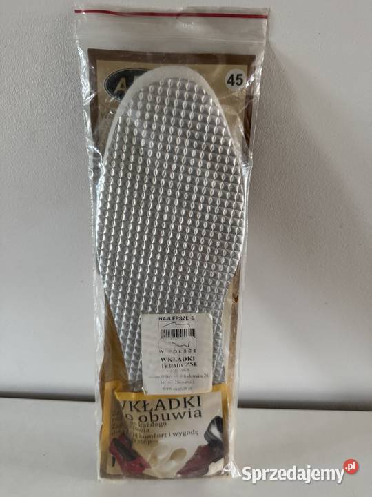 Wkładki termiczne do butów rozmiar 45 nowe Poznań