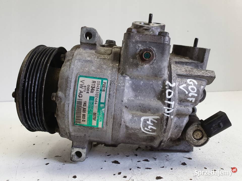 SPRĘŻARKA KLIMATYZACJI VW Golf V 20 TDI Pompa Chełm