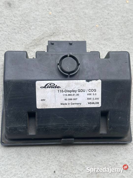 LINDE R16 r20 r14 wyświetlacz ciekłokrystaliczny Antonie