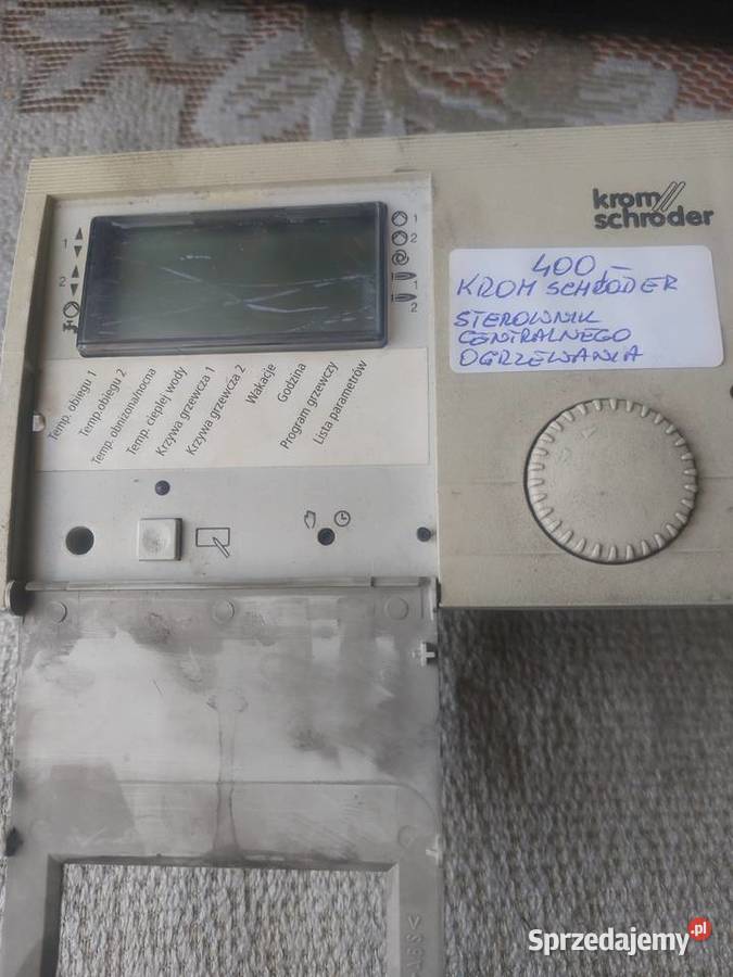 KROM SCHRODER STEROWNIK CENTRALNEGO OGRZEWANIA Nowy Sącz sprzedam