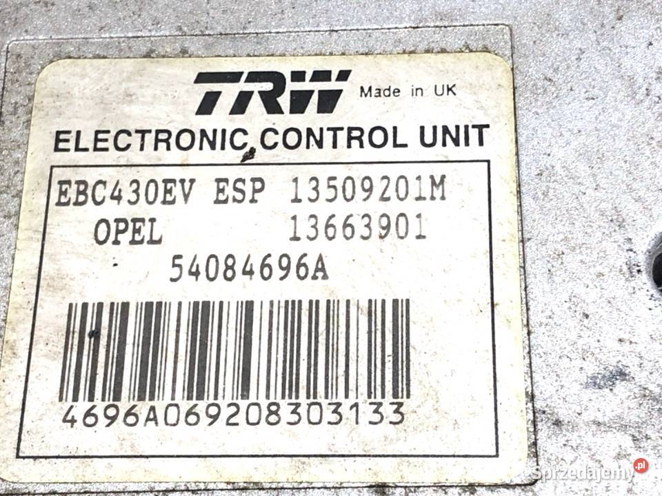 POMPA ABS OPEL SIGNUM 09191497 20 175 0308 podkarpackie