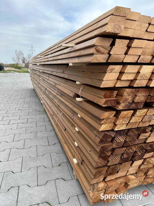 DESKA ELEWACYJNA TERMO THERMO SOSNA ROMB RHOMBUS dolnośląskie Prusice sprzedam