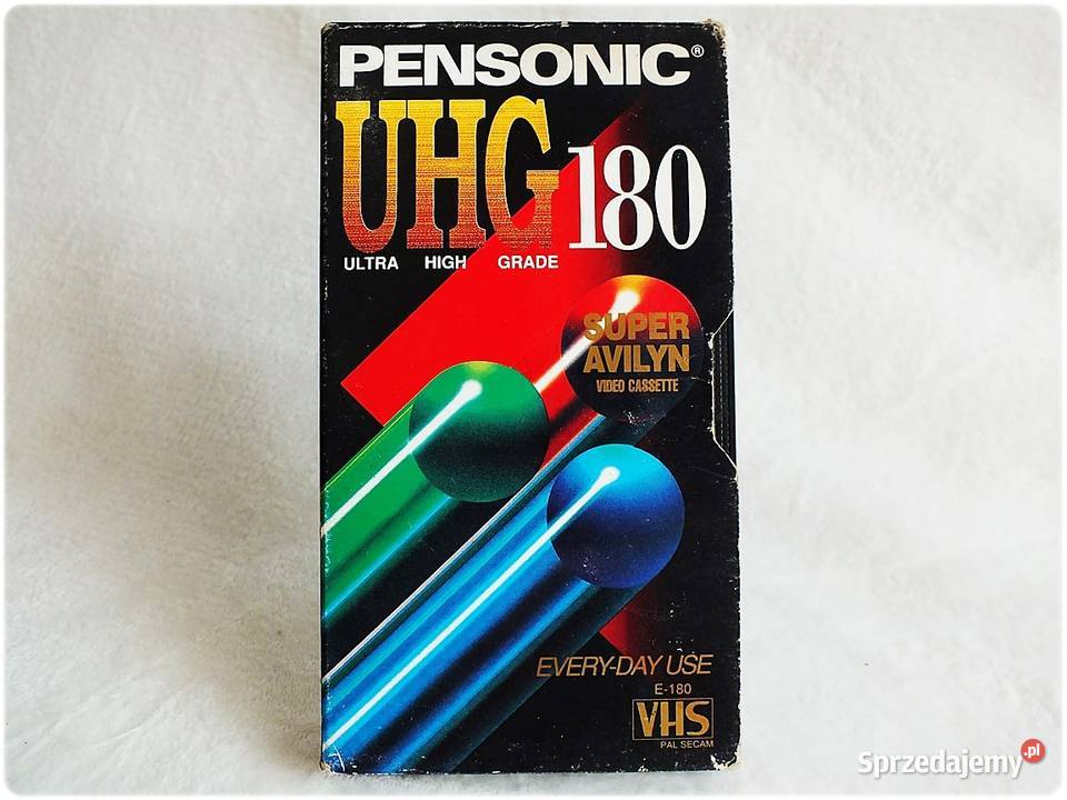 Kaseta VHS PANASCANIC 195 minut Nagrany Film