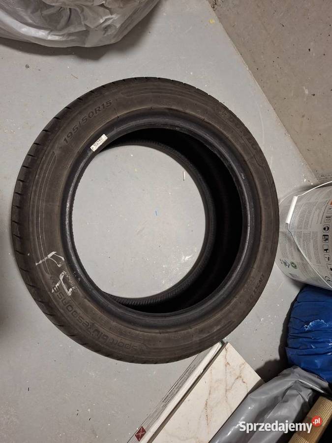 4 sztuki Dunlop Sport Bluresponse 19550R15 15cale Kraków sprzedam